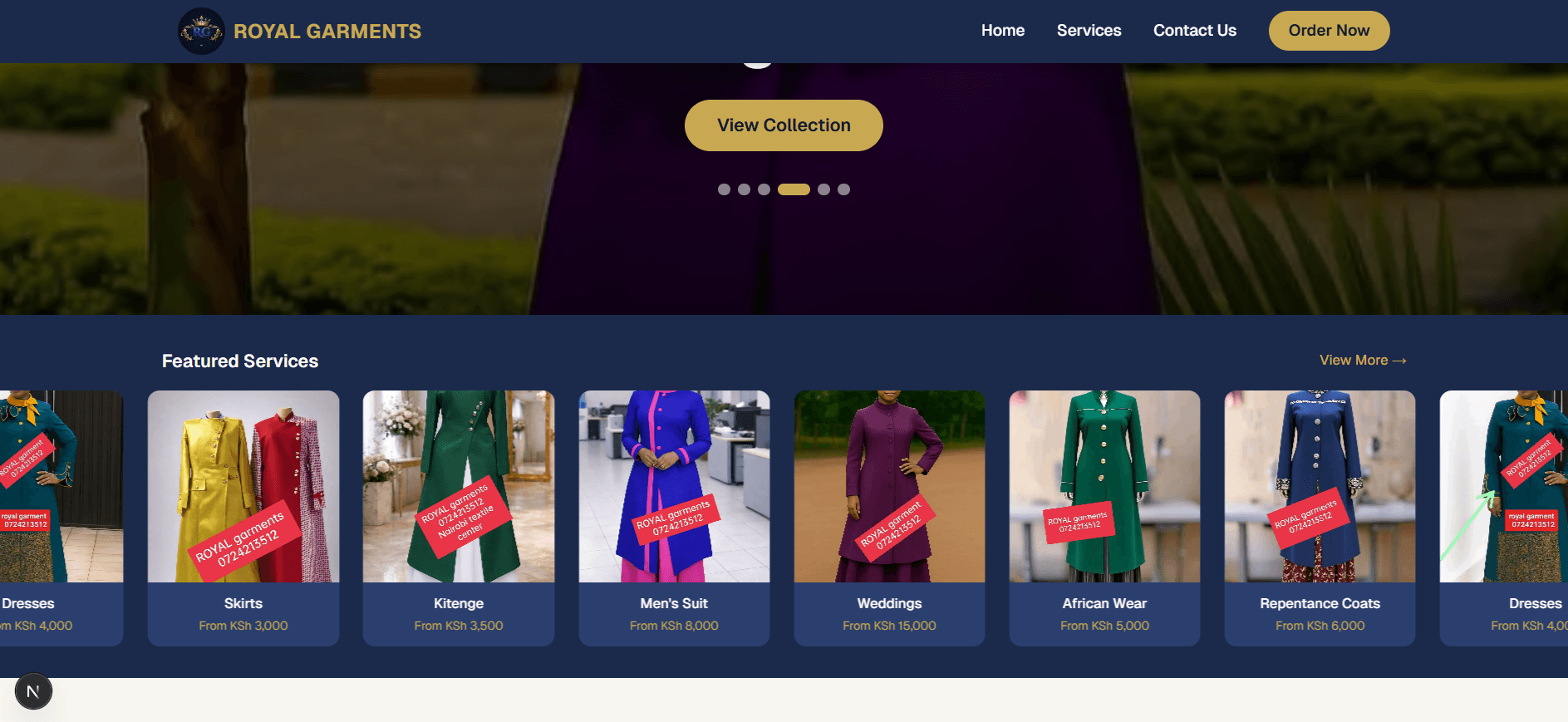 Royal Garments